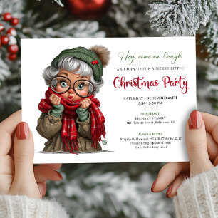 Invitation fantaisiste de vacances de Mamie en des