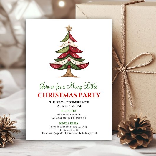 Invitation fantaisiste et cosy pour un événement d