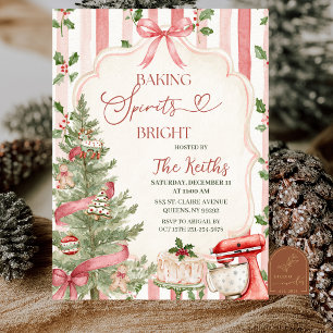 Invitation Fantaisiste pour une Fête de Pâtisserie