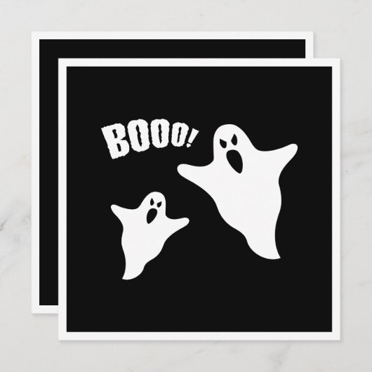 Invitation Fantôme (Devant / Derrière)