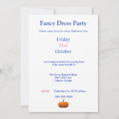 Invitation Fantôme Boo AI (Dos)