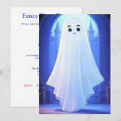 Invitation Fantôme Boo AI (Devant / Derrière)