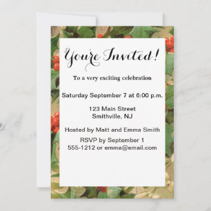 Invitation Fantôme de Noël Illustration actuelle Scrooge