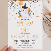 Invitation Fantôme Effrayant Anniversaire Halloween