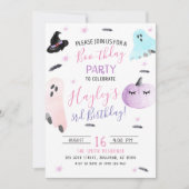 Invitation fantôme pour Boothday aquarelle pastel (Devant)