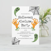 Invitation Fantômes et Mains de monstre Halloween Costume Par (Debout devant)