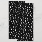 Invitation Fantômes Sombres d'Halloween  (Devant / Derrière)