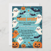 Invitation Fantômes Trois Esprit Boo Day Halloween Anniversai (Devant)