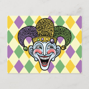 Invitation Farceur de mardi gras