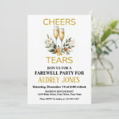 Invitation Farewell Send Off Party (Debout devant)