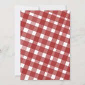 Invitation Farmers Marché Légumes Fruits Ferme Anniversaire (Dos)