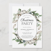 Invitation Farmhouse moderne Fête de Noël (Devant)