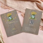 Invitation Farmhouse Sunflowers Watering Can Baby Shower