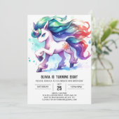 Invitation Farmyard Custom Horse Anniversaire (Debout devant)