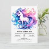 Invitation Farmyard Custom Horse Anniversaire (Debout devant)