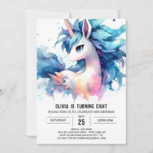 Invitation Farmyard Digital Horse Anniversaire