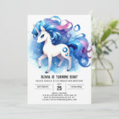 Invitation Farmyard Editable Horse Anniversaire (Debout devant)