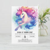 Invitation Farmyard Editable Horse Anniversaire (Debout devant)