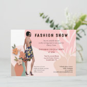 Invitation Fashion Show tendance Événement Formes Abstraites (Debout devant)