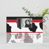 Invitation Fashionella dans l'invitation d'impression de (Debout devant)