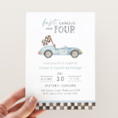 Invitation Fast, Curious & Four Racing 4th Birthday 