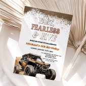 Invitation Fast Fearless & Five Muddy ATV Boy 5e anniversaire