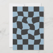 Invitation Fast & Five Race Car Boy 5e fête d'anniversaire (Dos)