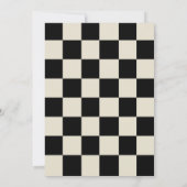 Invitation Fast & Five Race Car Boy 5e fête d'anniversaire (Dos)