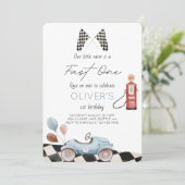 Invitation Fast One 1er anniversaire (Debout devant)