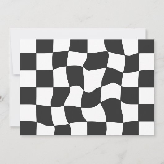 Invitation Fast One Blue Race Car Boy 1er anniversaire (Dos)