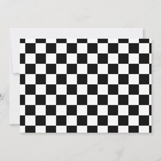 Invitation Fast One Race Car Boy 1st Birthday Party Photo (Dos)