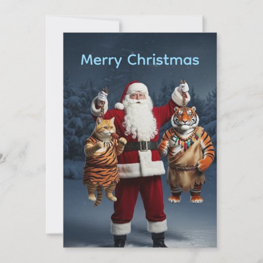 Invitation Fat Tiger the Ginger Cat’s Holiday Trouble – Cat (Devant)