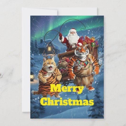 Invitation Fat Tiger the Ginger Cat’s Holiday Trouble – Cat R (Devant)