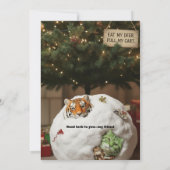 Invitation Fat Tiger the Ginger Cat’s Holiday Trouble – Cat R (Dos)