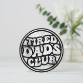 Invitation Fatigué Dads Club Funny (Debout devant)