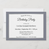 Invitation Faune Mallard Ducks Photo Anniversaire (Dos)