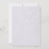 Invitation Faune mignonne Mama-Baby Thème Baby shower Invitat (Dos)