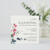 INVITATION FAUNE VERTE ROSE EUCALYPTUS WREATH WORKSHOP (Debout devant)