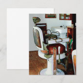 Invitation Fauteuil de Coiffeur (Devant / Derrière)