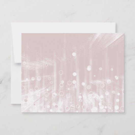 Invitation Faux Blue Glittering Fab Confetti Sparkles Points (Dos)