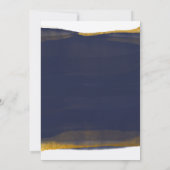 Invitation Faux Gold Foil Watercolor Strip | Marin (Dos)