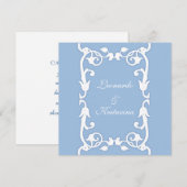 Invitation Faux Jasperware (Devant / Derrière)