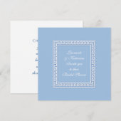Invitation Faux jasperware (Devant / Derrière)