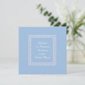 Invitation Faux jasperware (Debout devant)