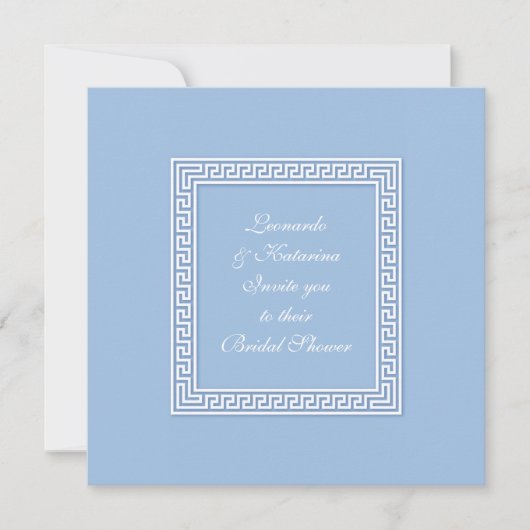 Invitation Faux jasperware (Devant)