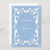 Invitation Faux jasperware (Devant / Derrière)