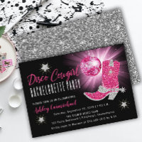 Faux Parties scintillant Disco Rose Cowgirl Bachel
