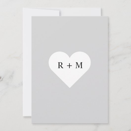 Invitation Faux Vellum Effet Photo Mariage Enregistrer La Dat (Dos)