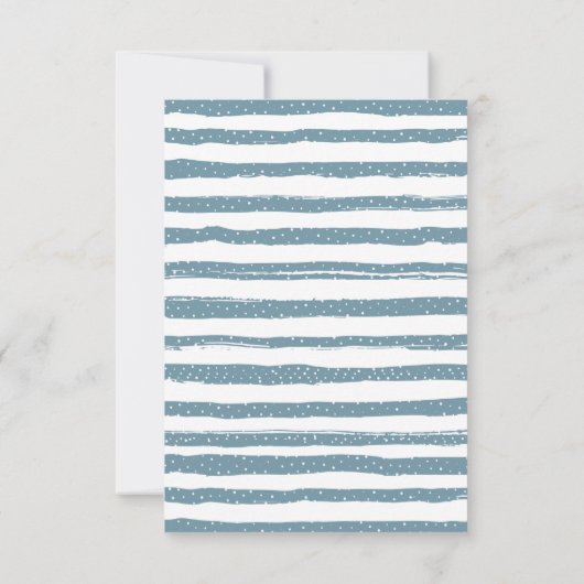 Invitation Favoris de Noël (Dos)