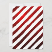 Invitation Favoris Noël Fête de Noël (Dos)